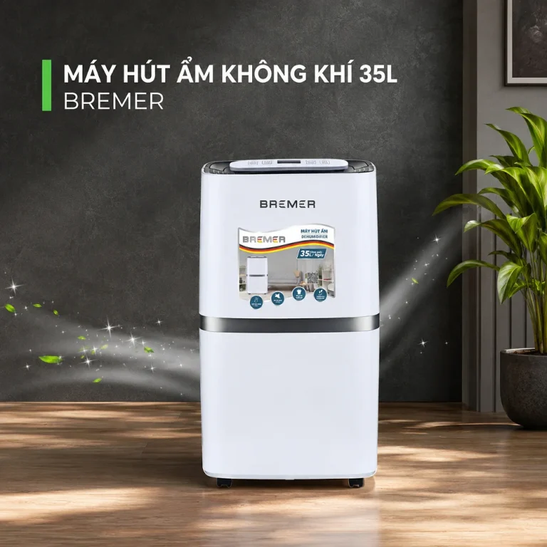 Tầm quan trọng của máy hút ẩm trong không gian sống hiện đại