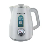Ấm đun nước BREMER SUS 304 – Thiết kế hiện đại, tiện lợi với đồng hồ nhiệt đ